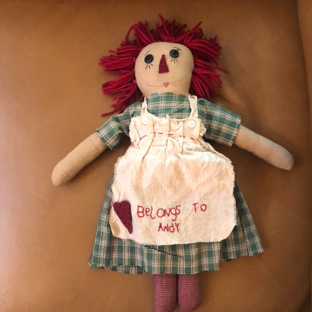 Raggedy Ann doll